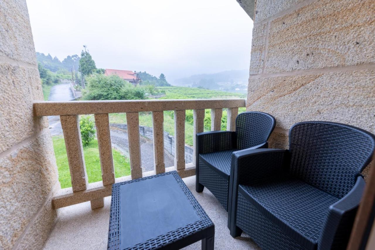 O Lar De Pereiras Hotel Meano Bagian luar foto